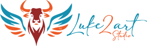 Luke2Art Studio Horizontal Logo