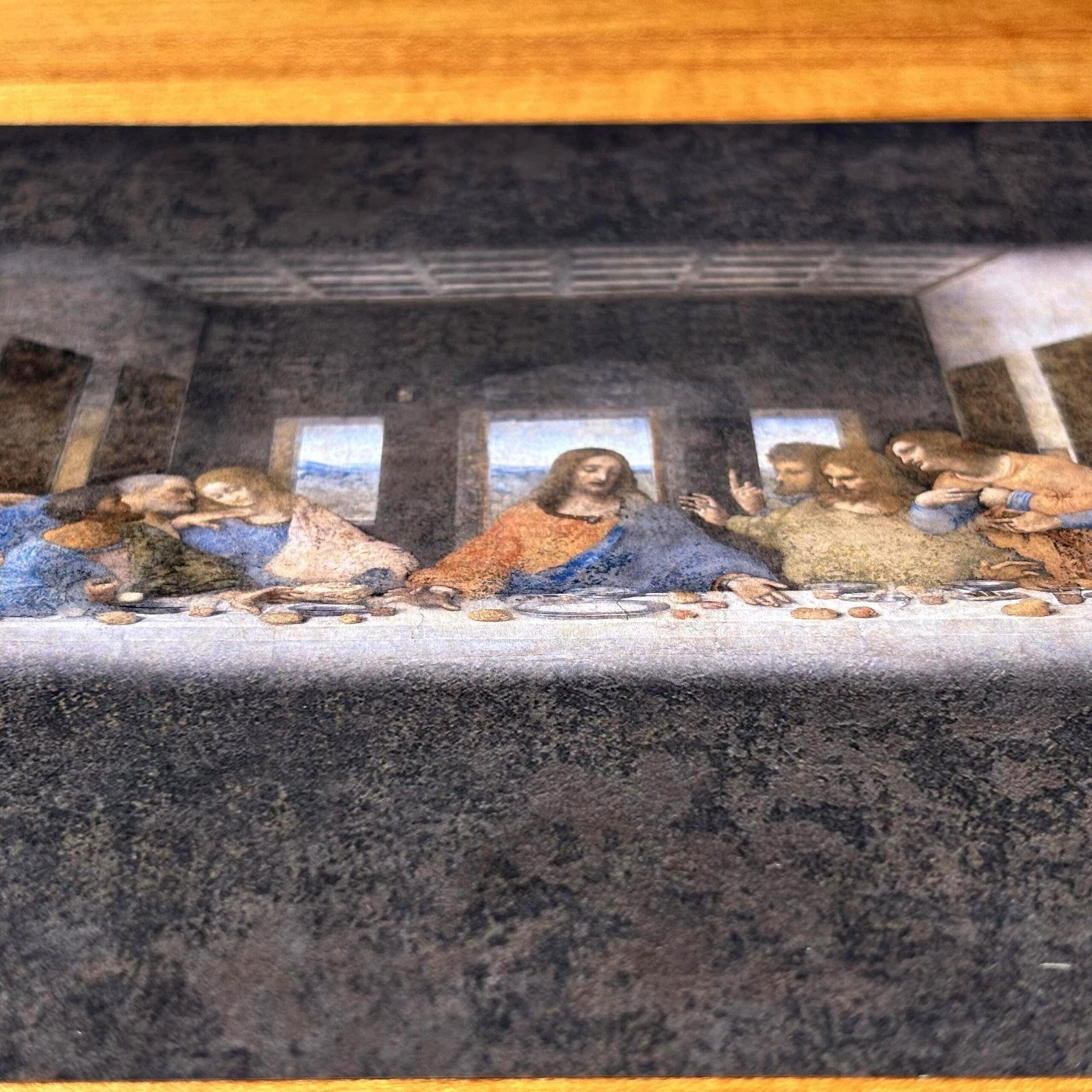 The Last Supper Replica Print | Leonardo da Vinci Wall Art, Christian Wall Decor, Catholic Faith Print