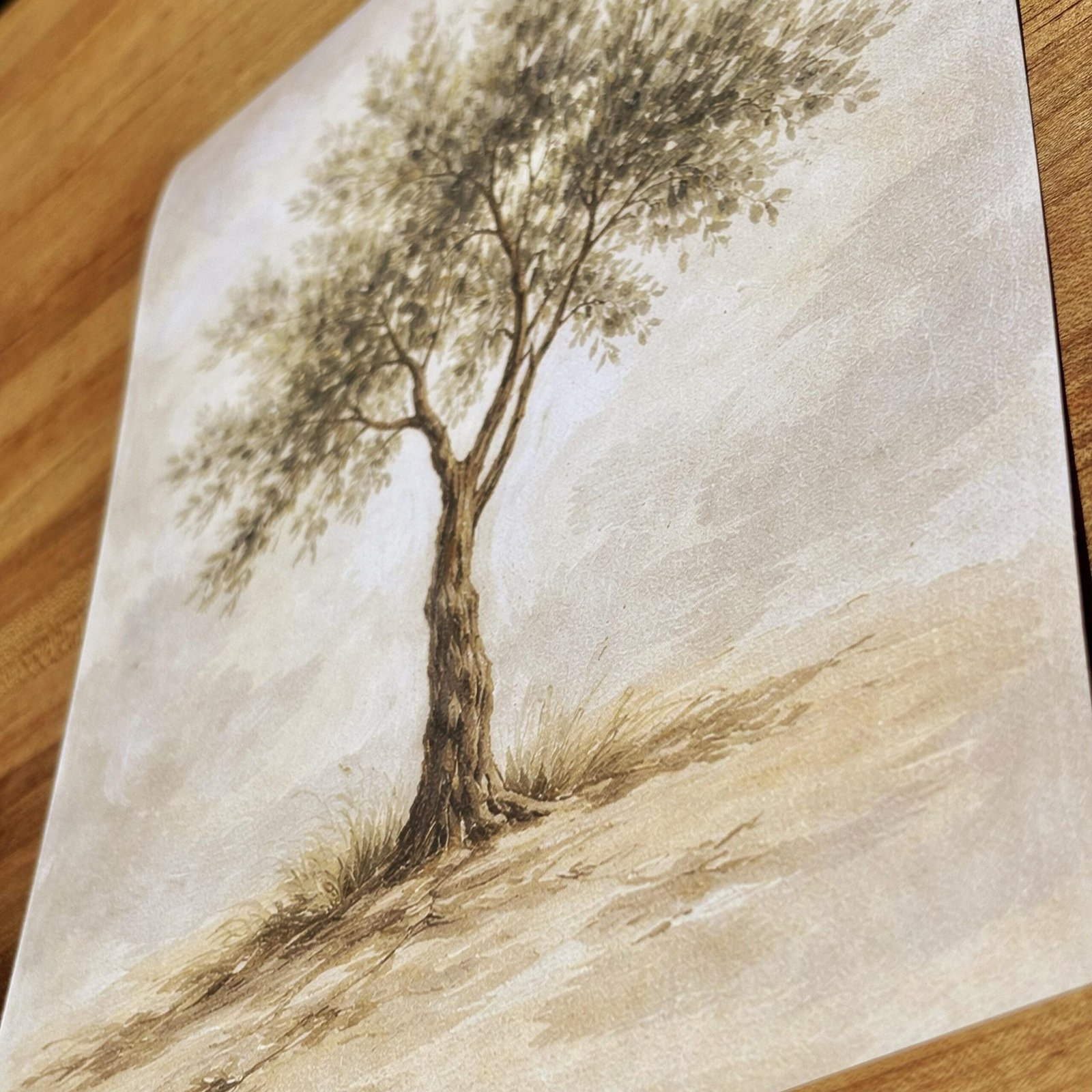 Christian Wall Art Psalm 52:8 Olive Tree Bible Verse Print | English/Spanish Scripture Wall Decor | Botanical Faith Wall Print